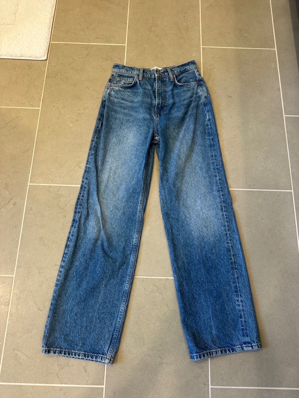 Reformation Cary High Rise Wide-Leg Jeans